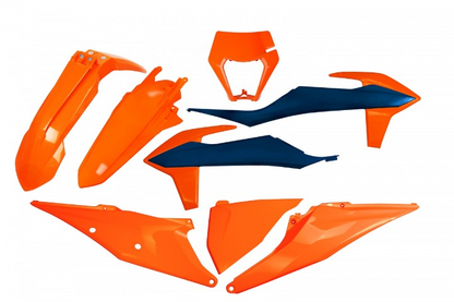KIT-PLASTICHE-COMPATIBILE-CON-KTM-EXC-F-250-2020-2023-con-portafaro-OEM 22-999C