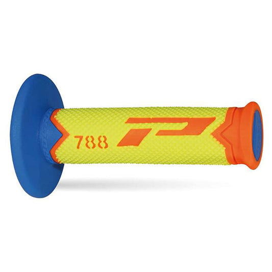 MANOPOLE PROGRIP 788 MM 22/25 - TRIPLA DENSITÀ - ARANCIO FLUO/GIALLO FLUO/AZZURRO