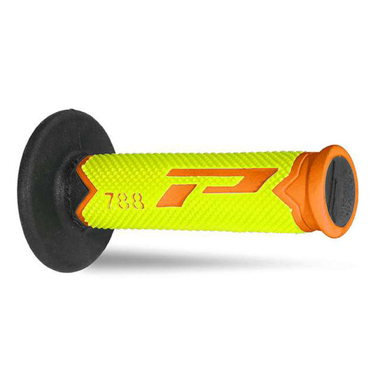 MANOPOLE PROGRIP 788 MM 22/25 - TRIPLA DENSITÀ - ARANCIO FLUO/GIALLO FLUO/NERO