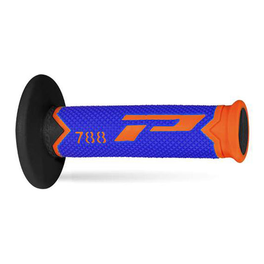 MANOPOLE PROGRIP 788 MM 22/25 - TRIPLA DENSITÀ - ARANCIO FLUO/BLU/NERO