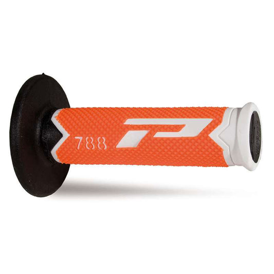MANOPOLE PROGRIP 788 MM 22/25 - TRIPLA DENSITÀ - BIANCO/ARANCIO FLUO/NERO