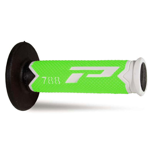 MANOPOLE PROGRIP 788 MM 22/25 - TRIPLA DENSITÀ - BIANCO/VERDE FLUO/NERO