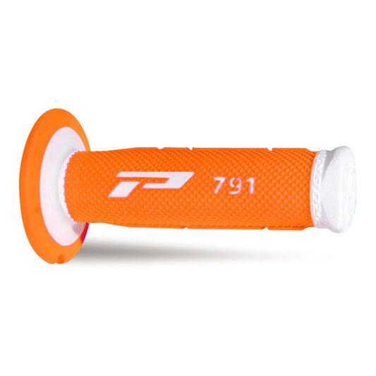 MANOPOLE PROGRIP 791 MM 22/25 - DOPPIA DENSITÀ - BIANCO/ARANCIO FLUO