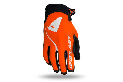 GUANTI MOTOCROSS UFO SKYLINE ARANCIO FLUO