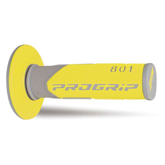 MANOPOLE PROGRIP 801 MM 22/25 - DOPPIA DENSITÀ - GRIGIO/GIALLO