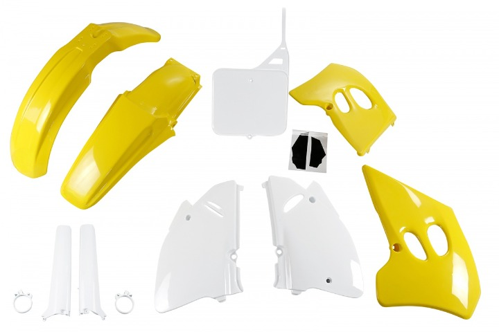 FULL-KIT-PLASTICHE-COMPATIBILE-CON-SUZUKI-RM-125-1993-1995-OEM-999