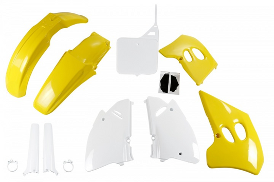 FULL-KIT-PLASTICHE-COMPATIBILE-CON-SUZUKI-RM-125-1993-1995-OEM-999