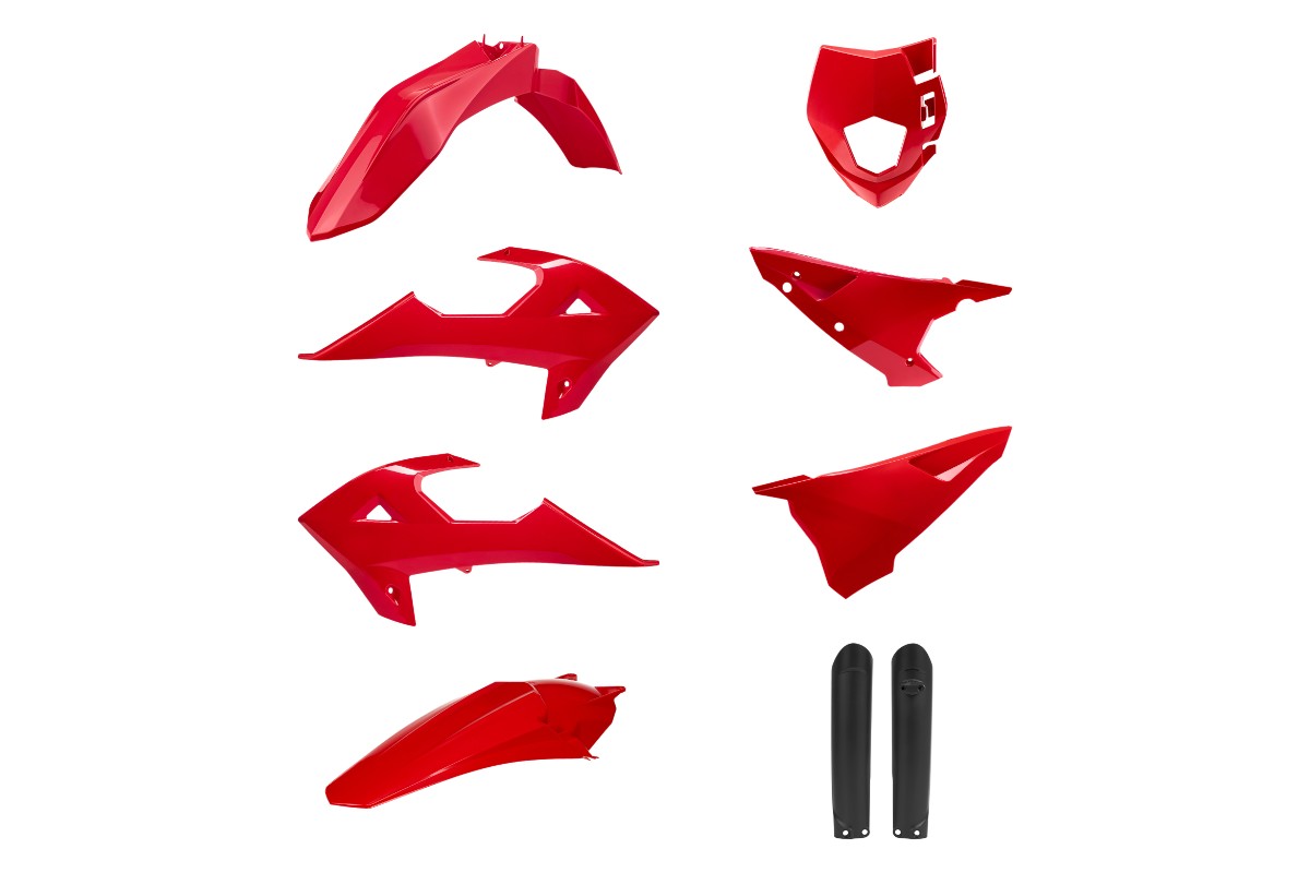 KIT PLASTICHE ROSSO/NERO RIEJU MR 250 (20-26) POLISPORT