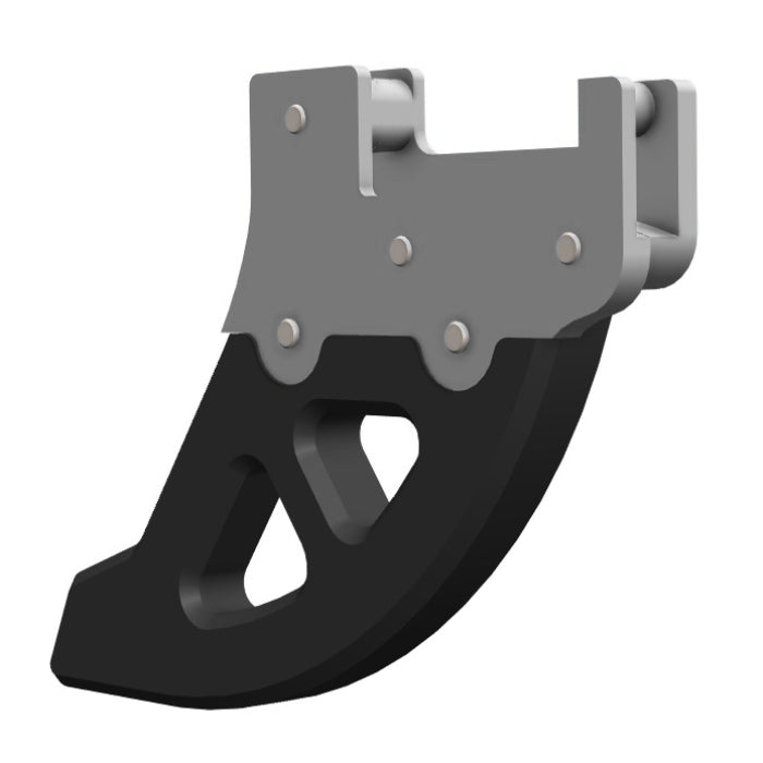 PROTEZIONE DISCO POSTERIORE DTC GASGAS 250 EC (21-25) NERA