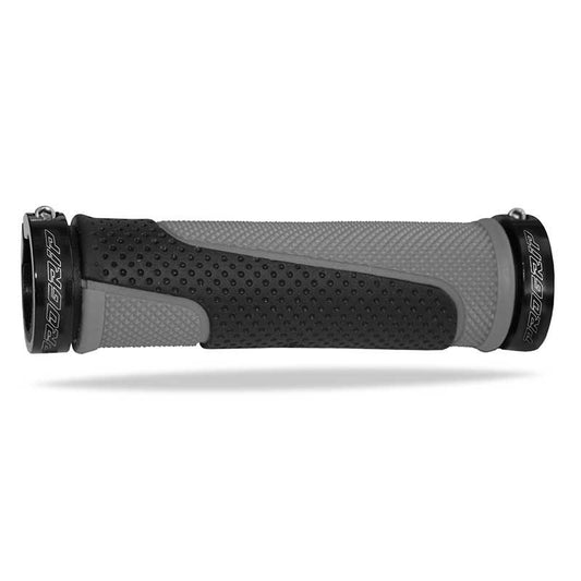 MANOPOLE PROGRIP 997 MM 22 + TAPPI - APERTE - DOPPIA DENSITÀ - GRIGIO/NERO