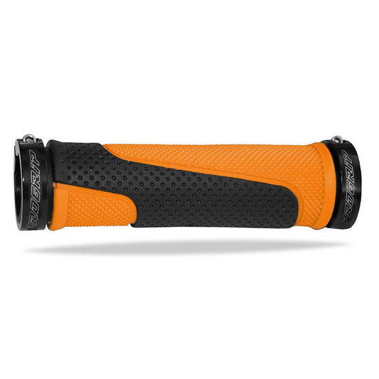 MANOPOLE PROGRIP 997 MM 22 + TAPPI - APERTE - DOPPIA DENSITÀ - ARANCIO FLUO/NERO