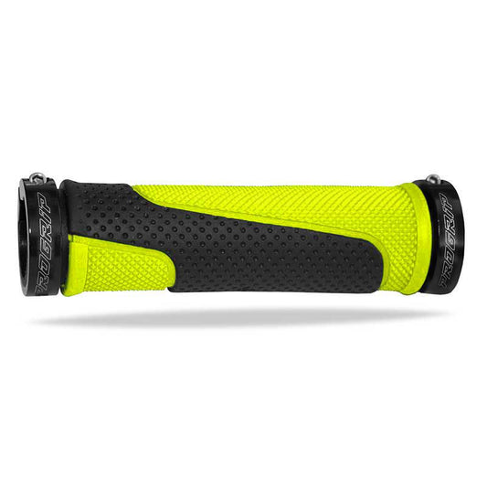 MANOPOLE PROGRIP 997 MM 22 + TAPPI - APERTE - DOPPIA DENSITÀ - GIALLO FLUO/NERO