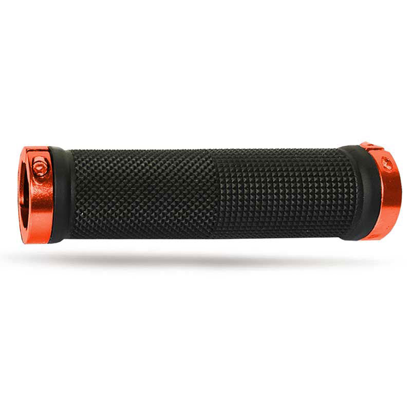 MANOPOLE PROGRIP 999 MM 22 + TAPPI - NERO/ANELLO ROSSO