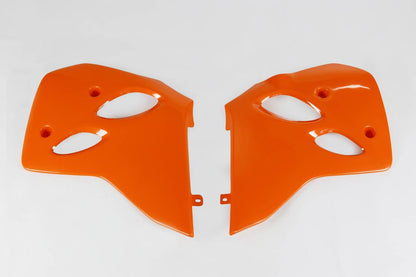 CONVOGLIATORI-RADIATORE-COMPATIBILE-CON-KTM-EXC-620--1993-1998-ARANCIO-127