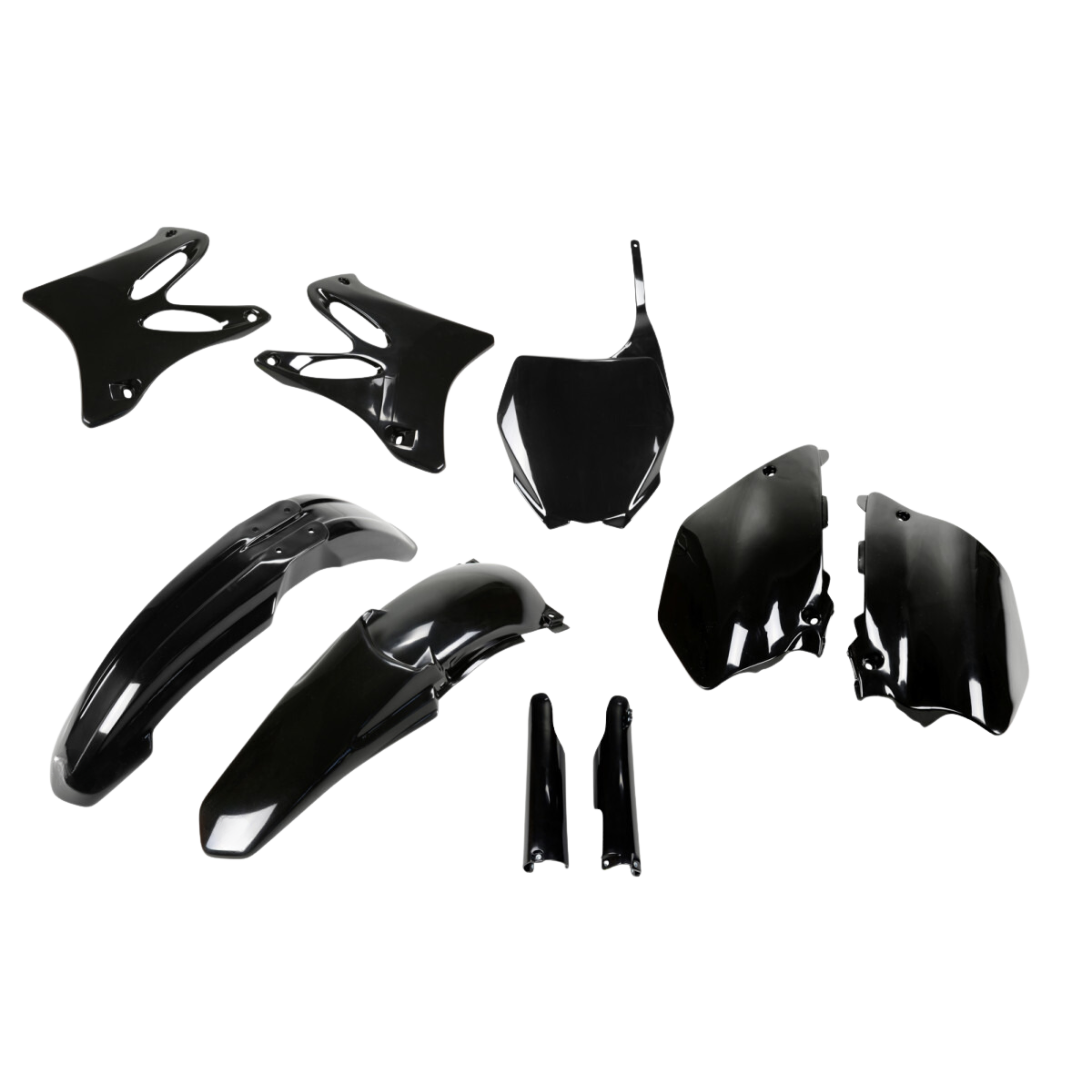 FULL-KIT-PLASTICHE-COMPATIBILE-CON-YAMAHA-YZ-125-2006-2007-no-USA-NERO-001