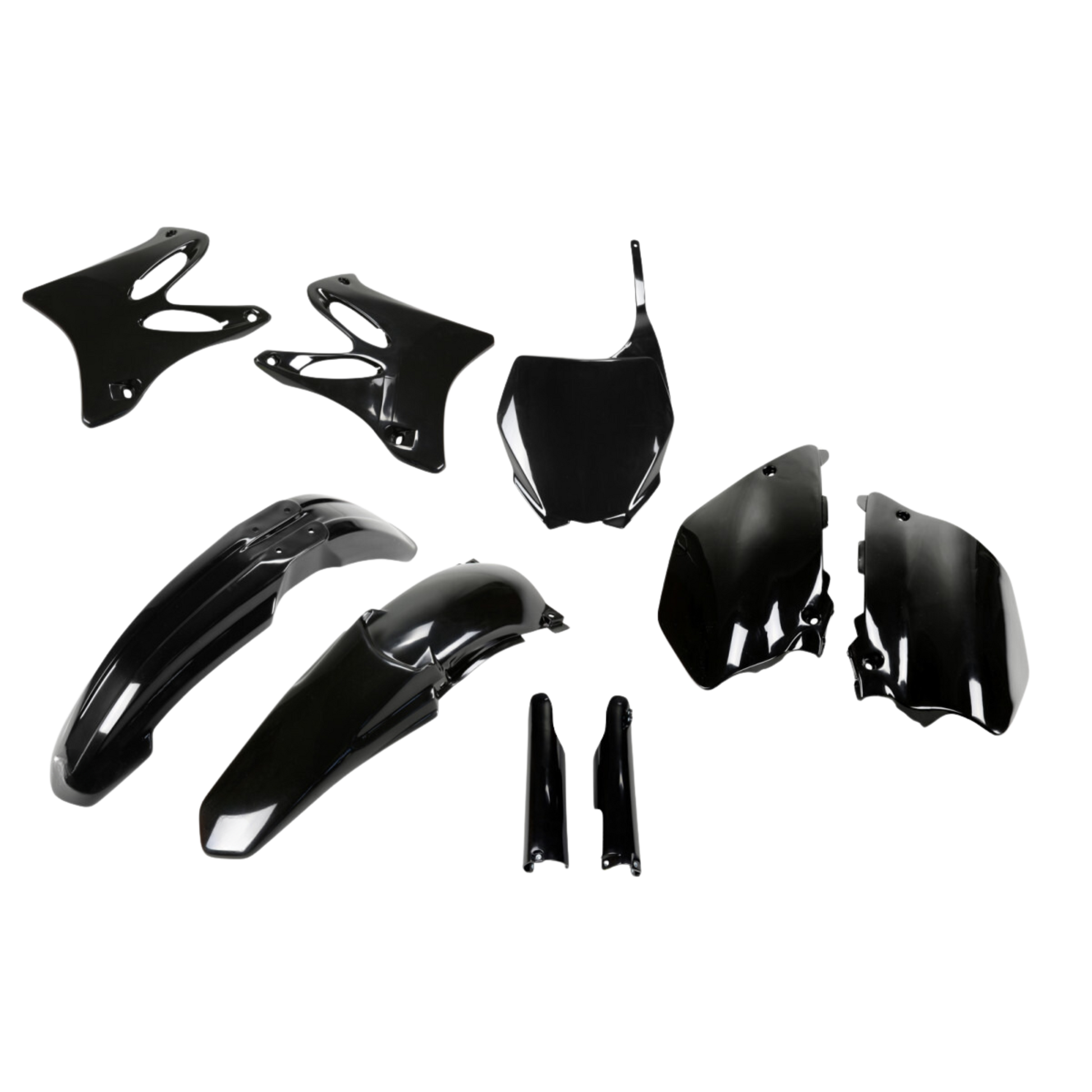 FULL-KIT-PLASTICHE-COMPATIBILE-CON-YAMAHA-YZ-125-2006-2007-no-USA-NERO-001