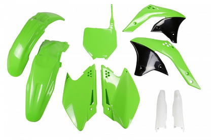 FULL-KIT-PLASTICHE-COMPATIBILE-CON-KAWASAKI-KXF-250-2007-2007-VERDE-026
