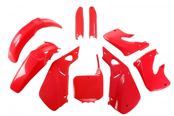 FULL-KIT-PLASTICHE-COMPATIBILE-CON-HONDA-CR-250-1997-1999-ROSSO-067