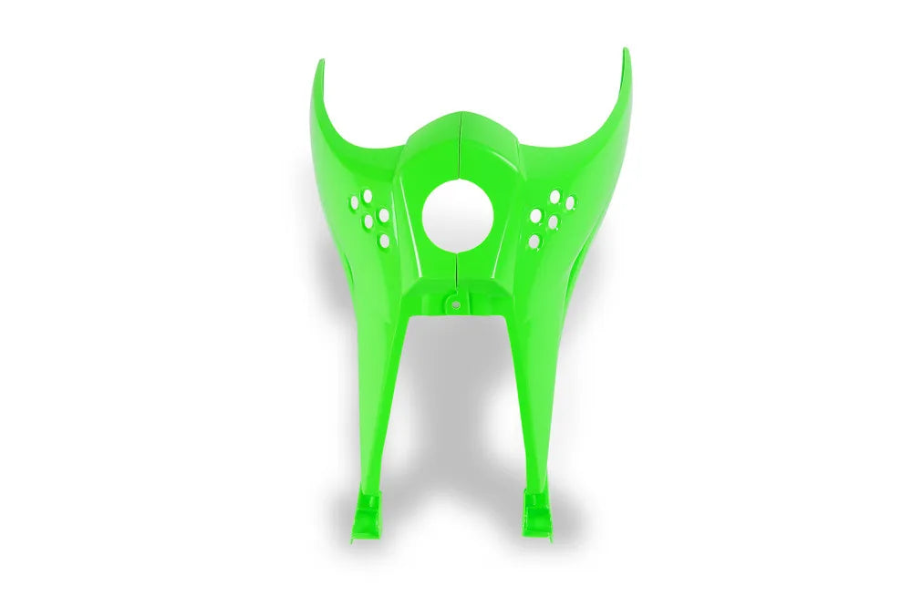 CONVOGLIATORI-RADIATORE-COMPATIBILE-CON-KAWASAKI-KLX-110-2010-2026-VERDE FLUORO-AFLU