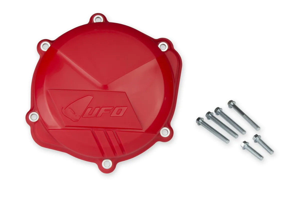 PROTEZIONE CARTER FRIZIONE COMPATIBILE CON HONDA CRF 250R 2018-2021 rosso