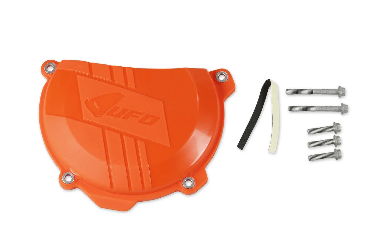 PROTEZIONE CARTER FRIZIONE COMPATIBILE CON KTM EXC-F 350 2012-2015 arancione
