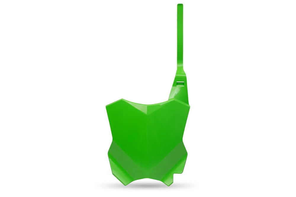 TABELLA PORTANUMERO ANTERIORE COMPATIBILE CON KAWASAKI KXF 450 2016-2026 verde KA04738K