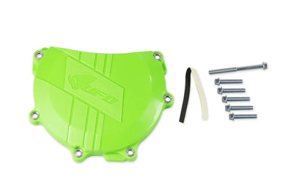 PROTEZIONE CARTER FRIZIONE COMPATIBILE CON KAWASAKI KXF 450 2006-2015 verde