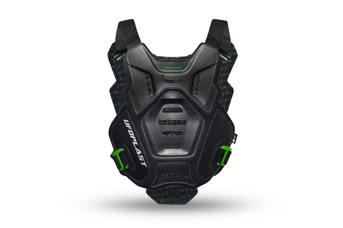 PETTORINA FIBER FLEX UFO PLAST ONE SIZE / NERO