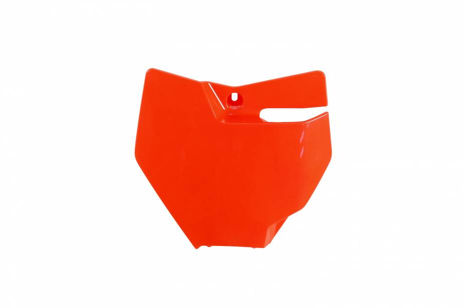 TABELLA PORTANUMERO ANTERIORE COMPATIBILE CON KTM SX 85 2018-2024 arancio fluo