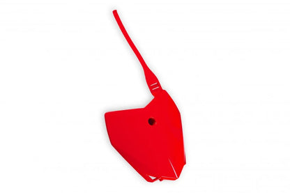 TABELLA PORTANUMERO ANTERIORE COMPATIBILE CON KAWASAKI KLX 110 2010-2026 rosso