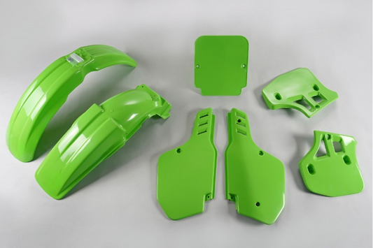 KIT-PLASTICHE-COMPATIBILE-CON-KAWASAKI-KX-500-1988-1988-VERDE-026