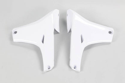 CONVOGLIATORI-RADIATORE-COMPATIBILE-CON-YAMAHA-YZF-450-2010-2013-/-parte-bassa-BIANCO-046