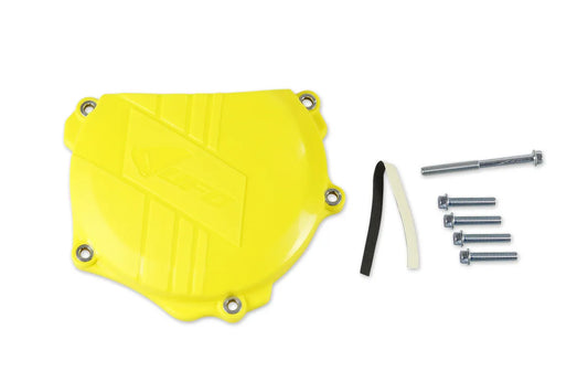PROTEZIONE CARTER FRIZIONE COMPATIBILE CON SUZUKI RMZ 250 2007-2021 giallo