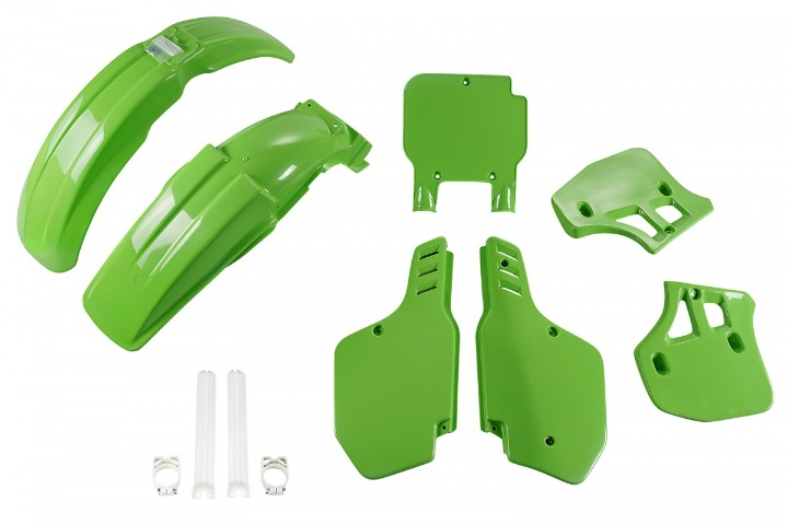 FULL-KIT-PLASTICHE-COMPATIBILE-CON-KAWASAKI-KX-500-1989-1992-VERDE-026