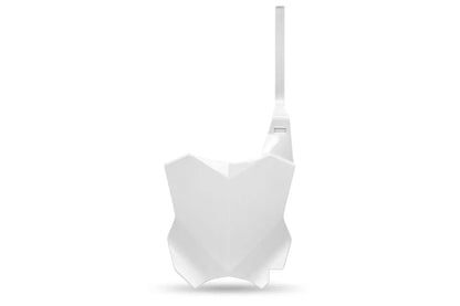 TABELLA PORTANUMERO ANTERIORE COMPATIBILE CON KAWASAKI KXF 250 2017-2026 bianco KA04738K