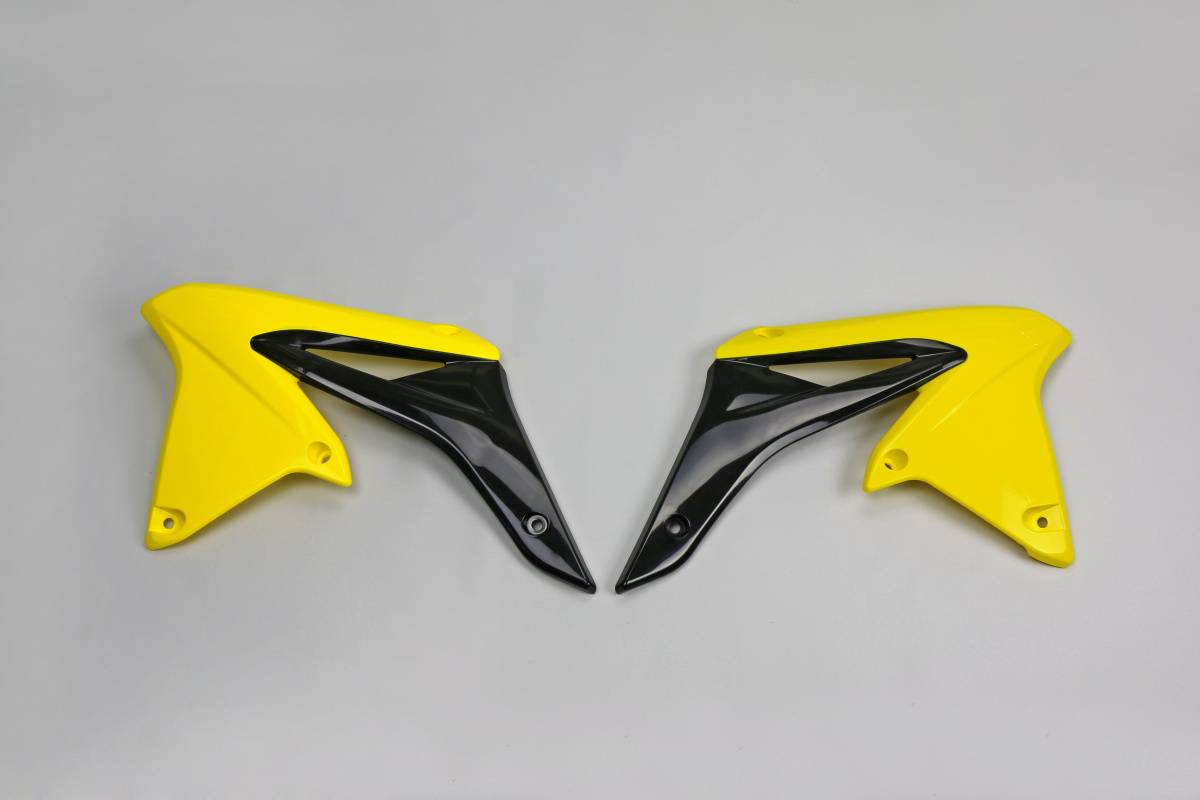 Convogliatori-Radiatore-per-Suzuki-RMZ-250-2010-2018-giallo-nero