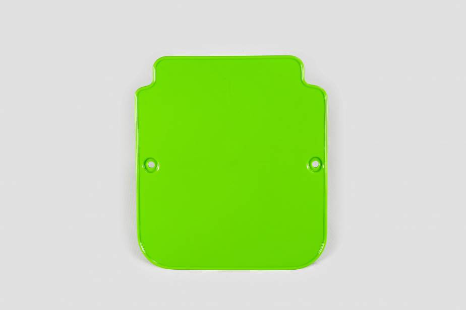 TABELLA PORTANUMERO ANTERIORE COMPATIBILE CON KAWASAKI KX 250 1987-1988 verde