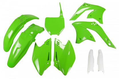 FULL-KIT-PLASTICHE-COMPATIBILE-CON-KAWASAKI-KXF-250-2008-2008-VERDE-026