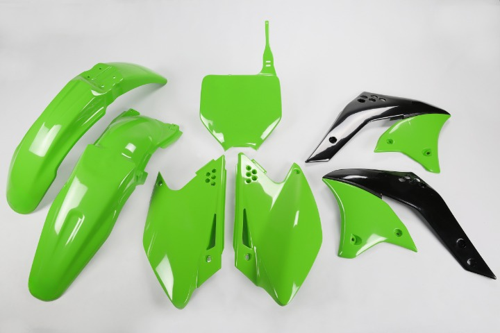 KIT-PLASTICHE-COMPATIBILE-CON-KAWASAKI-KXF-250-2006-2006-VERDE-026