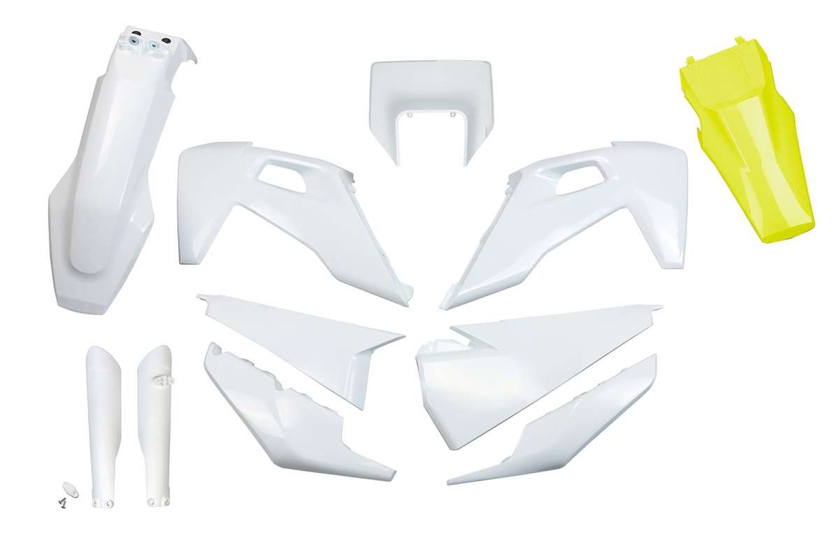 FULL-KIT-PLASTICHE-COMPATIBILE-CON-HUSQVARNA-FE-350-2020-2023-con-portafaro-OEM 23-999D