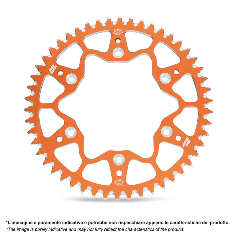 CORONA MOTO MASTER ERGAL KTM 250 EXC-F (01-25) 42 DENTI ARANCIONE