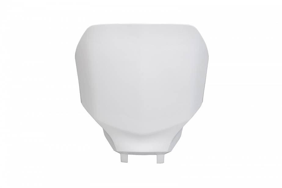 TABELLA PORTANUMERO ANTERIORE COMPATIBILE CON YAMAHA YZF 450 2023-2025 bianco