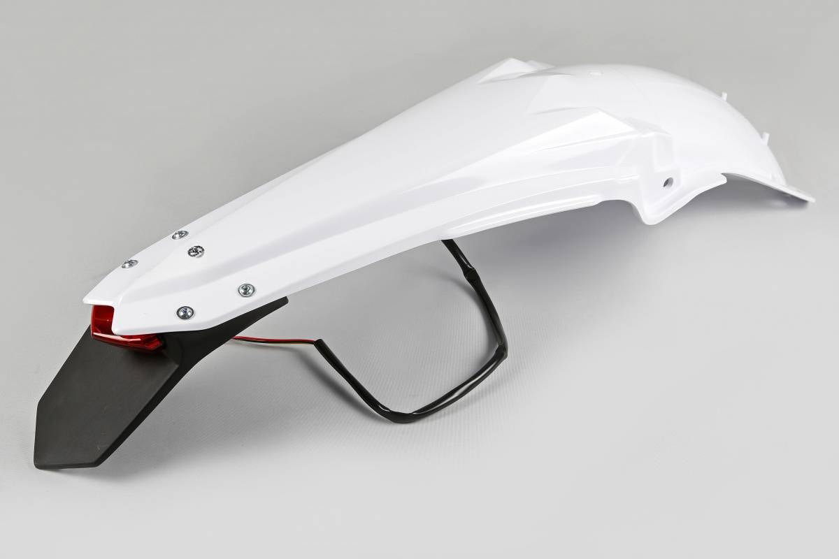 PARAFANGO POSTERIORE COMPATIBILE CON YAMAHA YZF 450 2010-2013 / enduro LED bianco