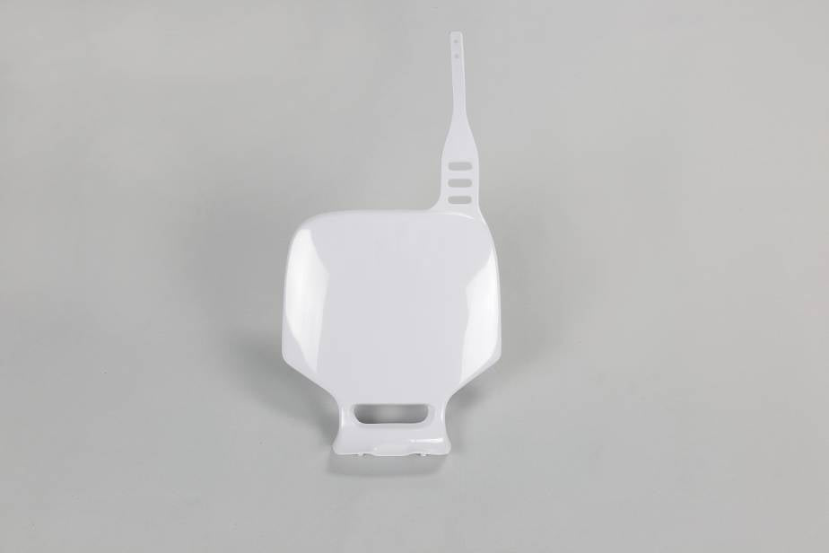TABELLA PORTANUMERO ANTERIORE COMPATIBILE CON YAMAHA YZ 80 1993-2002 bianco