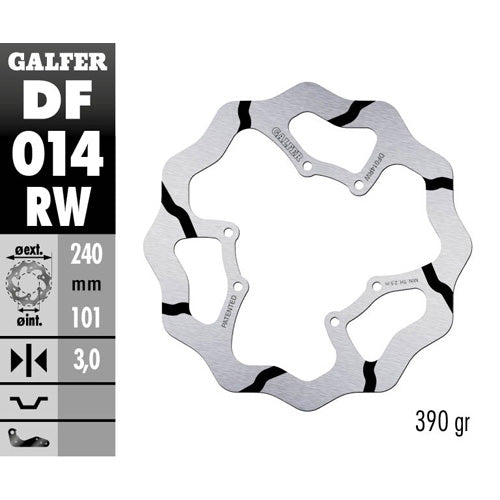 Disco freno anteriore Galfer Race Honda CRF 250X 04-17