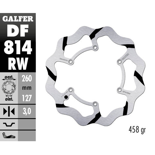 Disco freno anteriore Galfer Race Beta XTRAINER 300 15-25
