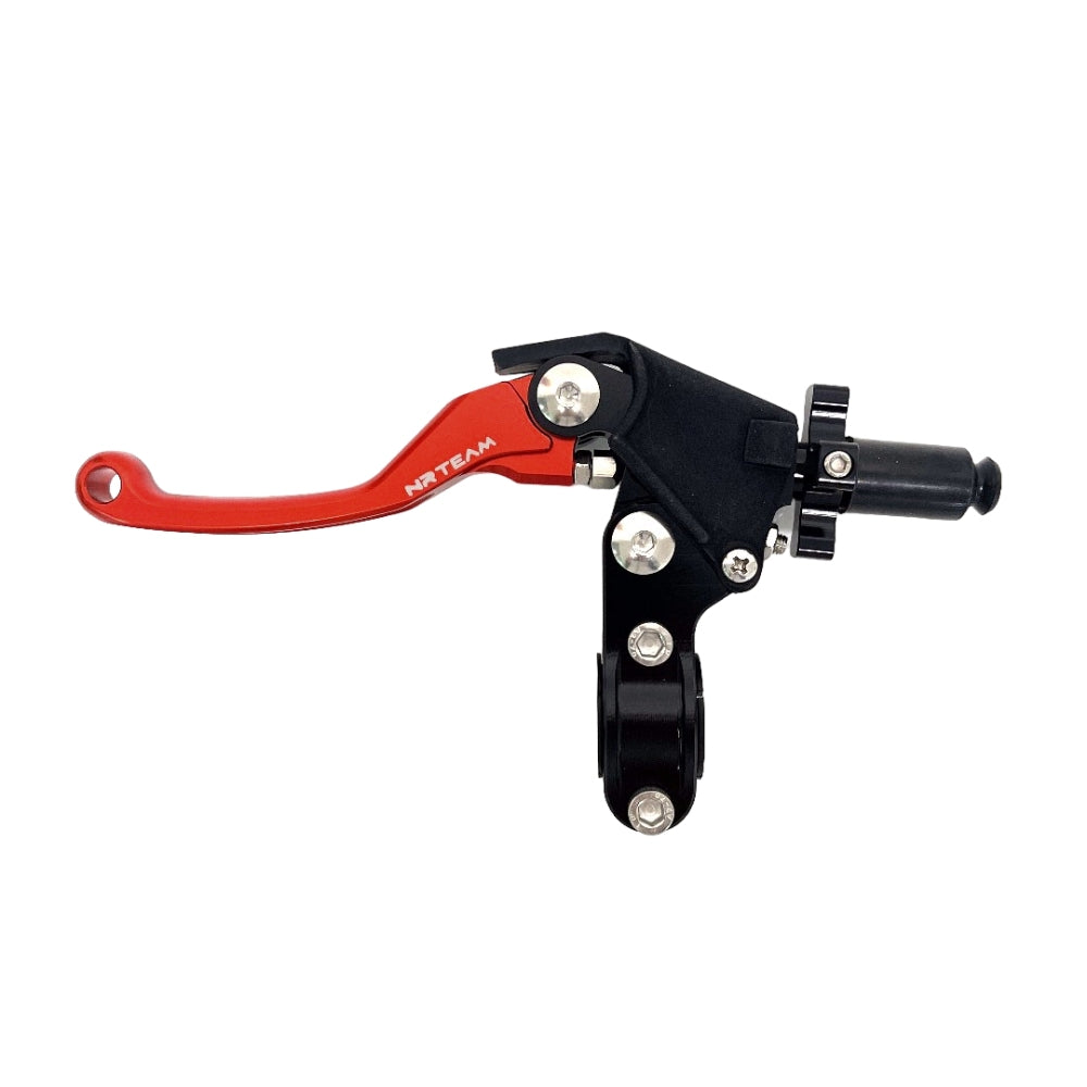 BRACCIALETTO FRIZIONE UNIVERSALE + LEVA CNC ANTIROTTURA ROSSA