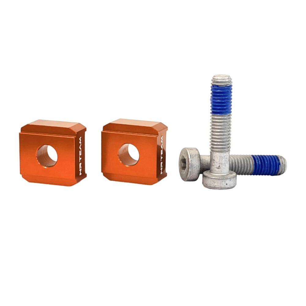 KIT RIALZI MANUBRIO HUSABERG 300 TE (11-14) - 10 MM NRTEAM ARANCIONI