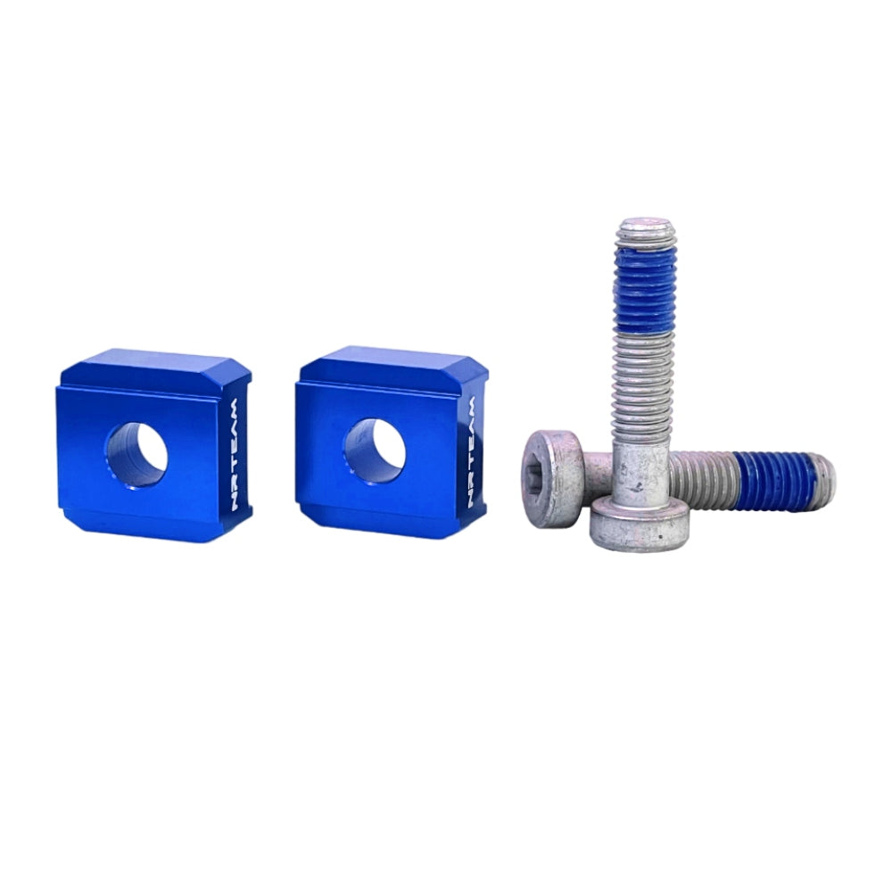 KIT RIALZI MANUBRIO KTM 450 SX-F (06-15) - 10 MM NRTEAM BLU