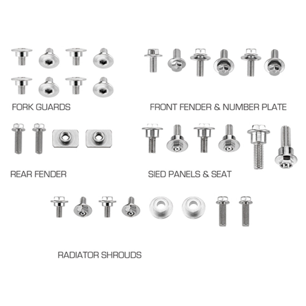 KIT VITI PLASTICHE HONDA CRF 250 R (14-17)